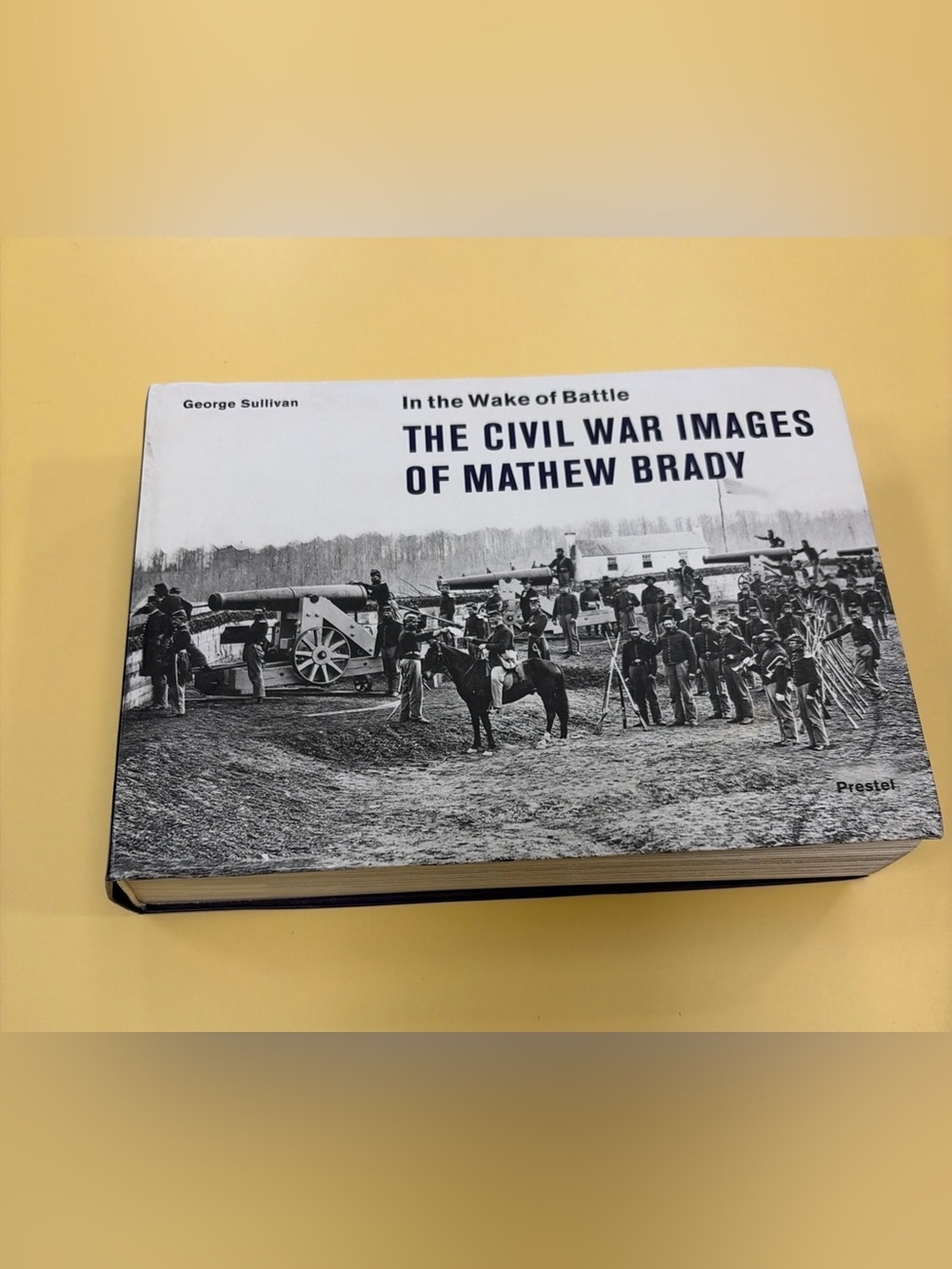 In the Wake of Battle- Civil War Images of Matthew Brady by George Sullivan Book